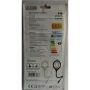 USB кільцева лампа 4W 4100K 45x8.3см чорний