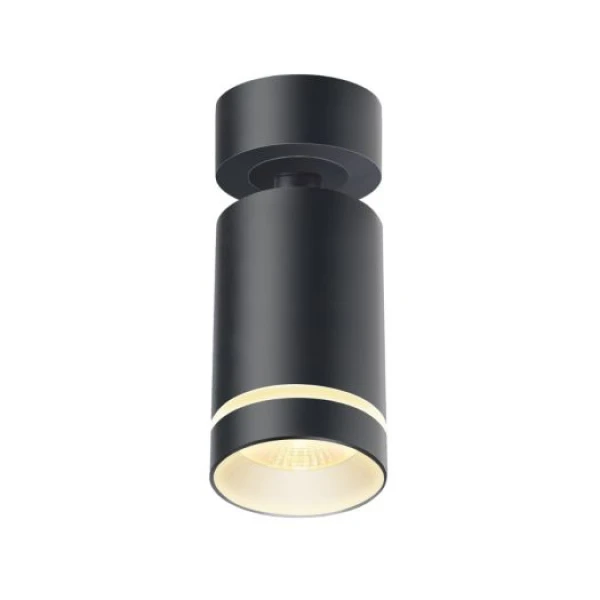 Світильник точковий накладний поворотний без лампи MAX-SD-GU10-BL MAXUS Surface Downlight Base MR16 GU10 Black