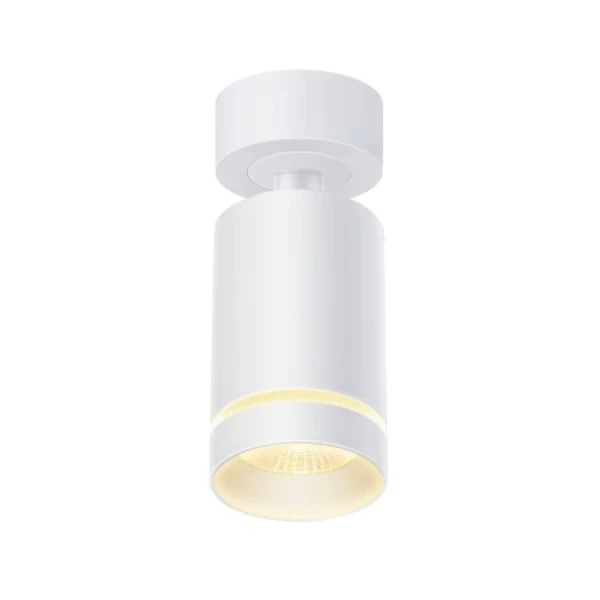 Світильник точковий накладний поворотний без лампи MAX-SD-GU10-WH MAXUS Surface Downlight Base MR16 GU10 White