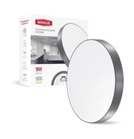 Світильник світлодіодний 1-MSP-1841-SLG MAXUS SP Ceiling 18W 4100K Circle Slim Gray