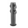 Стовпчик садовий GTV CORTA-P 36, IP54, 4*розетки Schucko, max.3500W, графіт (OS-CORP36G-30)