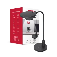 Лампа настільна MAXUS DL 9W 5000K BL Phone holder