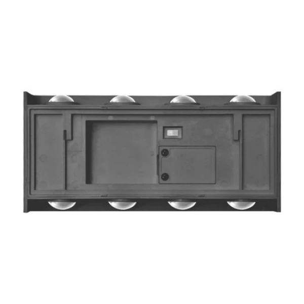Світильник світлодіодний MAXUS MWL 8W 3CCT IP65 BL Square