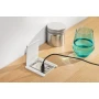Мебельная розетка FLIP, 1хSHUKO, 2xUSB-A, HDMI, RJ45 кабель 1.5 м, белый