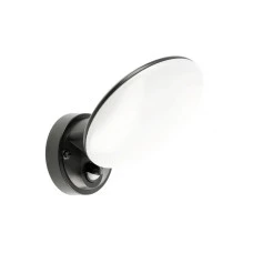 Світильник GTV TERRO з датчиком руху, 10W, IP54, 4000K, чорний (LD-TER10WBPIR-10)