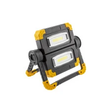 Прожектор акумуляторний GTV WORKY, 2x10W, 6400K, Powerbank 5000mAh, 5V, 1A, USB-C, IP44 (LD-WORKY-2X10W-64)