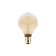 Лед лампа GTV Filament SLIM, G95, E27, 2W, 1800K, AC220-240V, 320°