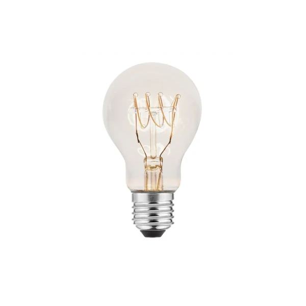 Лед лампа GTV Filament Spin, ST64, E27, 4W, 2200K, AC220-240V, 360°