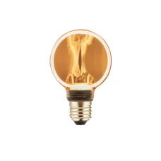 Лед лампа GTV Filament Glow G80, E27, 4W, 1800K, AC220-240V, 320°