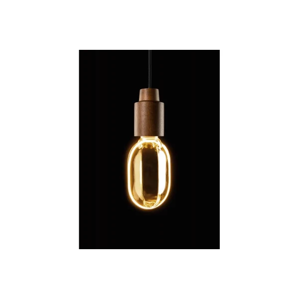 Лед лампа GTV Filament Glow O100, E27, 4W, 1800K, AC220-240V, 320°