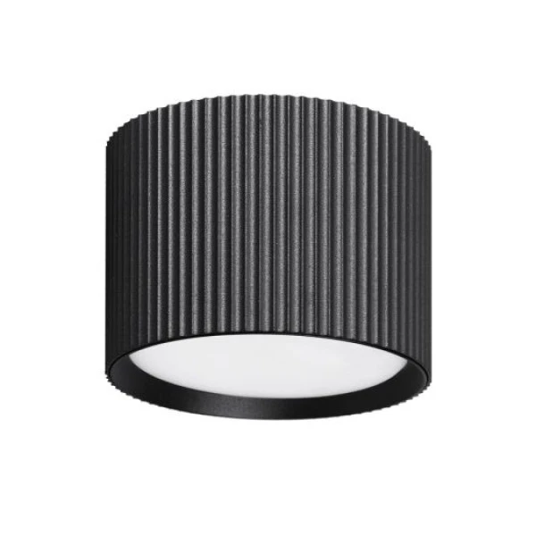 Світильник точковий накладний-врізний без лампи MAXUS Wave Downlight Base GX53 Black 2in1