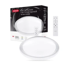 Светильник Maxus Functional Ceiling light 50W 3CCT Remote Aura (1-MFCL-50R-Aura)