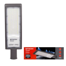 Ліхтар вуличний консольний ETRON Street 100W IP65 5000K 1-ESP-324