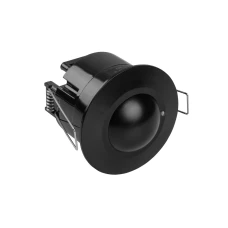 Мікрохвильовий датчик руху GTV CM-5, максимум.1200W, AC220-240V, кут 360°, дальність 8м, IP20, чорний