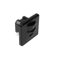Датчик руху GTV CR-4, максимум 1200 Вт, AC220-240V, кут 160°, радіус дії 9м, IP20, чорний