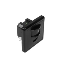 Датчик руху GTV CR-4, максимум 1200 Вт, AC220-240V, кут 160°, радіус дії 9м, IP20, чорний