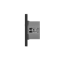 Розетка L-TEC USB+ type-C черная (LT-F-79-B)