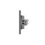 Розетка L-TEC сетевая 1*RJ45 (САТ.6) серая (LT-F-61САТ6-G)