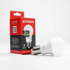 Лампа світлодіодна ETRON Light Power 1-ELP-009 A55 8W 3000K E27