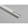 Профіль алюмінієвий міні для LED стрічки накладний GTV GLAX (срібний), 2м