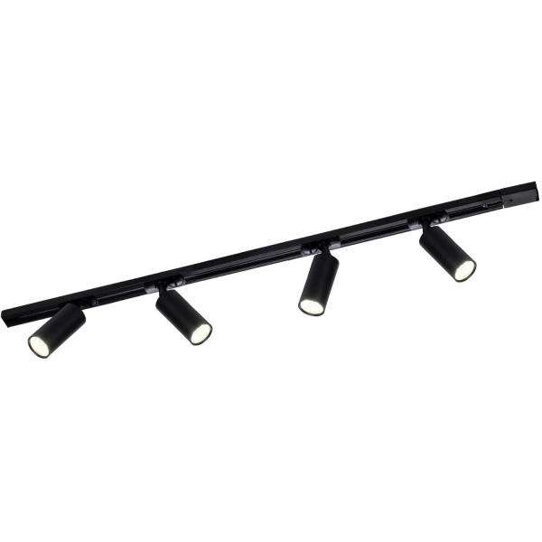 Комплект трекового освещения (люстра) OLEDIM Set-1 1x4B GU10 черный
