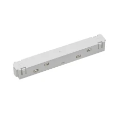Прямой коннектор питания для магнитного шинопровода OLEDIM OL501 48V белый
