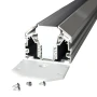 Магнитный трековый шинопровод OLEDIM OL35 48V для натяжного потолка белый (гарпун) 3м