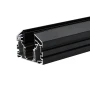 Магнитный трековый шинопровод OLEDIM OL35 48V для натяжного потолка черный (гарпун) 3м
