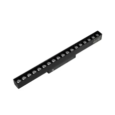 Магнитный трековый светильник черный OLEDIM OL328A 18W 3ССT (3000K, 4000K, 6000K)