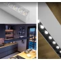 Світильник двонаправлений GTV VILANA 42W (30W+12W низ/верх), 4000K, 48/120°, 120см, чорний (LD-VIL42WUDC-NB)