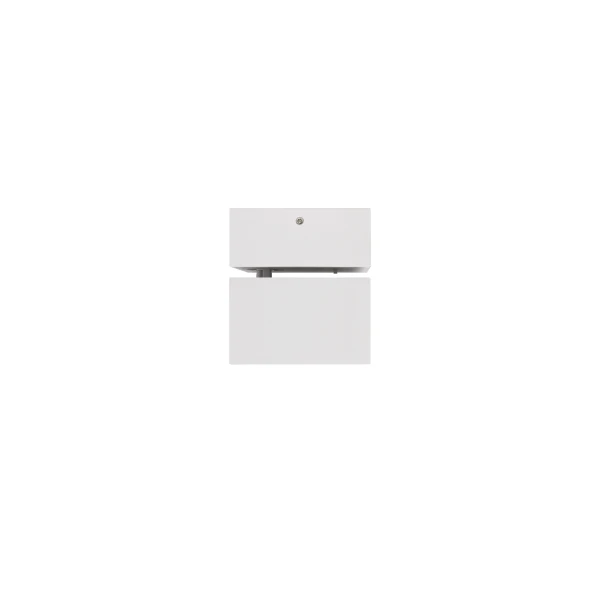 Світлодіодний світильник GTV BIANCO CCT 8W, 680Lm, AC220-240V, 50/60Гц, Ra≥80, IP20, 36°, 2700/3300/4000K, квадратний, білий