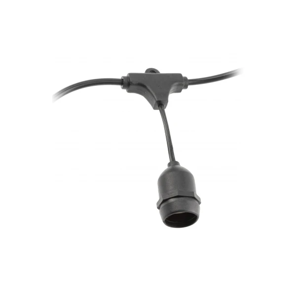 Садова гірлянда GTV 10м, AC220-240V, 50-60Hz, 10xE27, 2x0,75мм