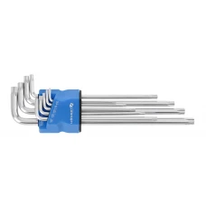 Набір ключів TORX S2, 9 шт. екстра-довгих