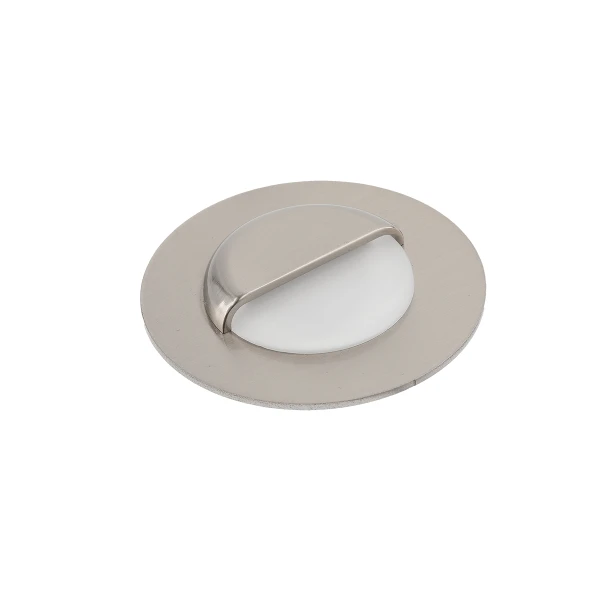 Світильник сходовий GTV LED ESCADA 0,8W, 4000K, DC 12V, IP20, круглий, закритий