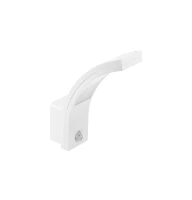 Світильник 10W настінний фасадний GTV LED PARIS з датчиком руху, IP54, 9m, 4000K, білий