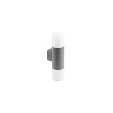 Світильник фасадний бра GTV CORTA-AUD, 2xE27, 2xMAX.25W, IP44, графіт (OS-CORDUA-30)