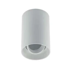 Світильник GTV RESTO, 80x125mm, IP20, max.20W, круглий, білий (пластик) (OS-RST80125OK1-10)