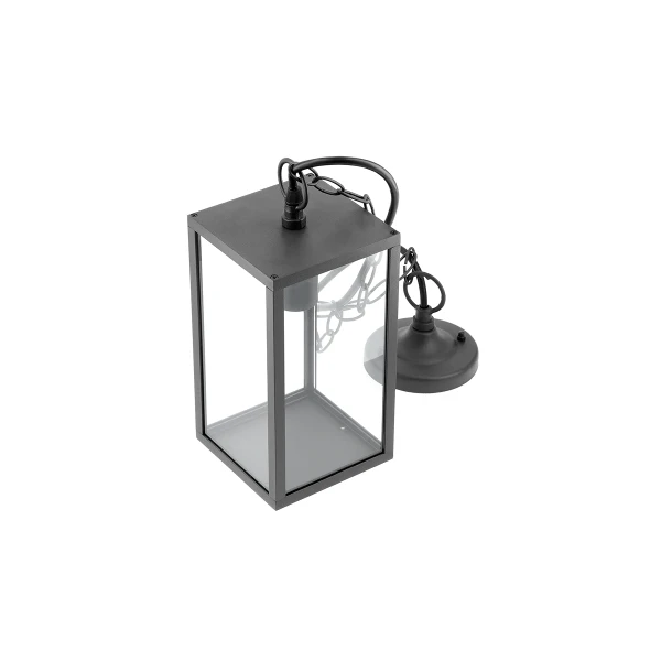Светильник садовый подвесной VENTANA, E27, IP54, макс. 20 Вт, черный