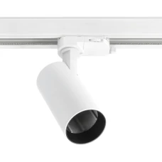 Світильник трековий GTV LIMA, GU10, max.20W, IP20, круглий, білий (XLD-LMAGU10OB-NB)