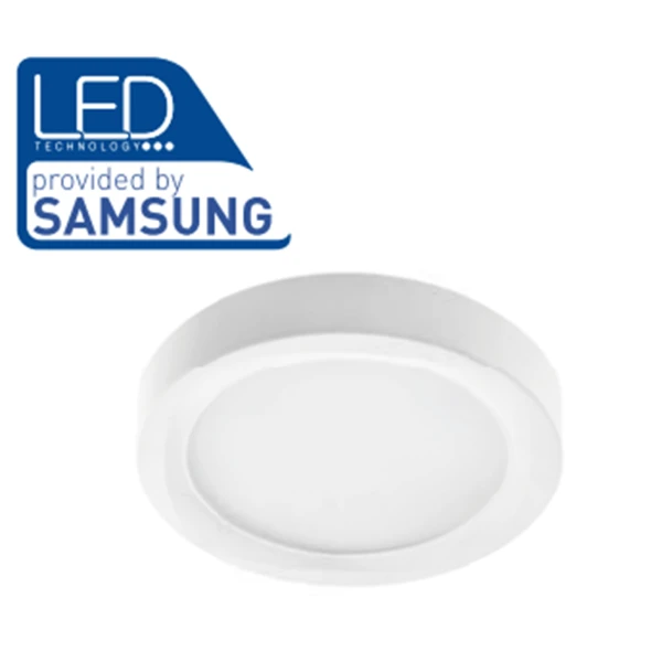 Світильник 6W LED GTV LOUIS гарантія 3 роки, IP54, 120°, 4000K, накладний, круглий (LD-LSNO06W-NB)
