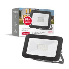 Світлодіодний прожектор MAXUS FL-01 20W, 5000K
