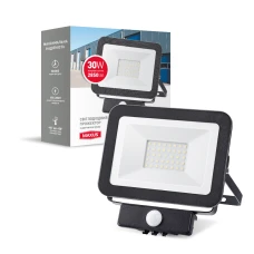 Світлодіодний прожектор MAXUS FL-01 30W, 5000K sensor