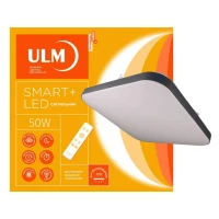 Розумний 50W світлодіодний світильник на пульті ULM ULMS-S01-M-300-50-L8 матовий