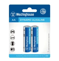 Батарейки комплект Westinghouse Dynamo Alkaline AA (R6, 316) 2 шт. (LR6-BP2)