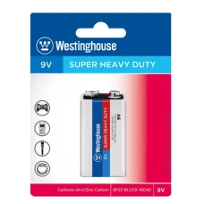 Батарейка Westinghouse Super Heavy Duty 6F22 (крона) (6F22-SP1)