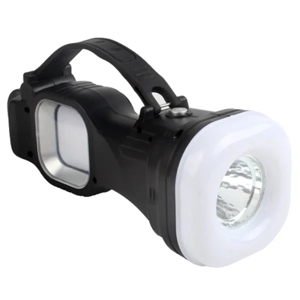 Ліхтар Quantum QM-FL3020 кемпінговий перезарядний Stalker 3W LED + COB solar з USB