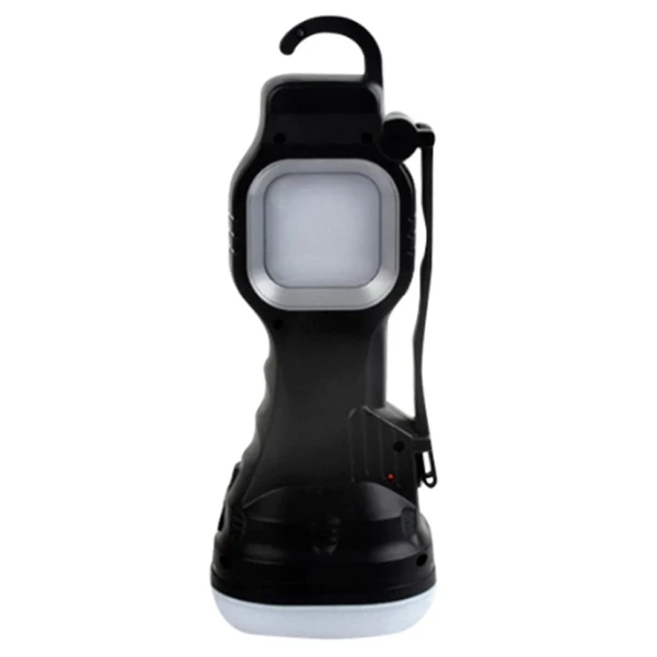 Ліхтар Quantum QM-FL3020 кемпінговий перезарядний Stalker 3W LED + COB solar з USB