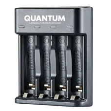 Зарядний пристрій Quantum QM-BC1040 для Ni-MH/Ni-CD 1.2V акум. AA/AAA 4-slot (USB)