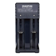 Зарядний пристрій Quantum QM-BC2020 для Li-ion 3.7 V акум. 2-slot (USB)