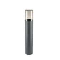 Світильник садовий GTV MEDIO-P 50, E27, MAX.15W, IP54, стовпчик, графіт (OS-MEDP50-30)